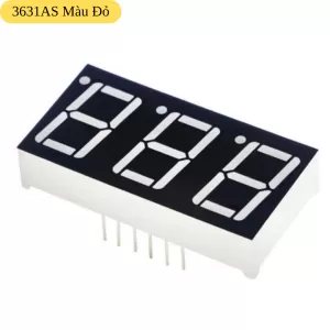 LED 7 Đoạn 3 Số Âm Chung 0.36 Inch